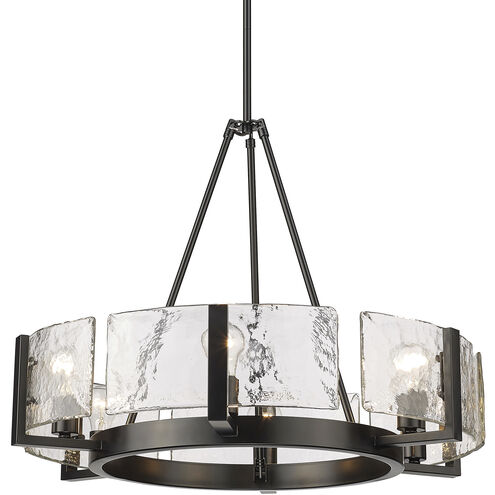 Aenon 6 Light 27.75 inch Matte Black Chandelier Ceiling Light